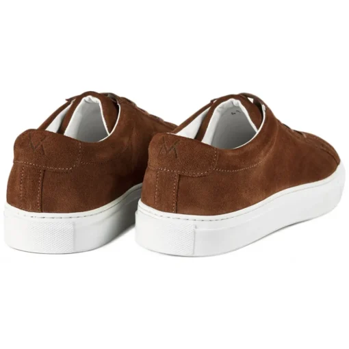 Viola Milano Shoes-- Viola Sport Club Sneakers - Polo Brown Suede - Handmade in Italy - Luxury Exclusive Collection - Avvenice