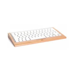 Woodcessories Desk Supplies-- Cherry / Apple Keyboard Tray - Apple Keyboard 1st Gen - Eco Tray - Wooden Apple Keyboard Support - Avvenice