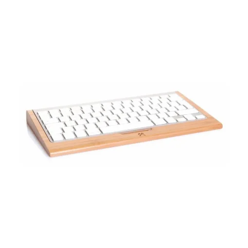 Woodcessories Desk Supplies-- Cherry / Apple Keyboard Tray - Apple Keyboard 1st Gen - Eco Tray - Wooden Apple Keyboard Support - Avvenice