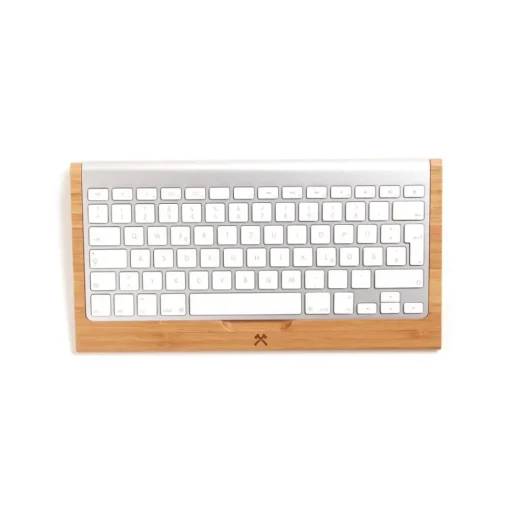 Woodcessories Desk Supplies-- Cherry / Apple Keyboard Tray - Apple Keyboard 1st Gen - Eco Tray - Wooden Apple Keyboard Support - Avvenice