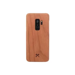 Woodcessories Case-- Cherry / Cevlar Cover - Samsung S9+ - Wooden Cover - Eco Case - Ultra Slim - Cevlar Collection - Avvenice