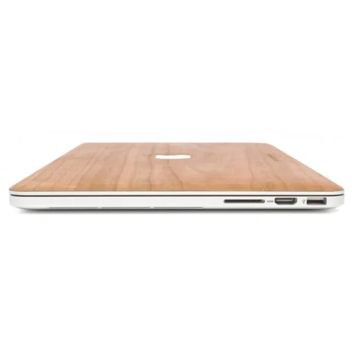 Woodcessories Skin-- Cherry / MacBook Skin Cover - MacBook 15 Pro Touchbar - Eco Skin - Apple Logo - Wooden MacBook Cover - Avvenice