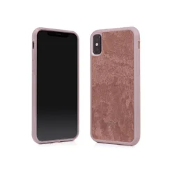 Woodcessories Case-- Eco Bumper - Stone Cover - Canyon Red - iPhone X / XS - Real Stone Cover - Eco Case - Bumper Collection - Avvenice