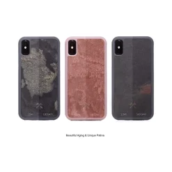 Woodcessories Case-- Eco Bumper - Stone Cover - Camo Gray - iPhone 8 Plus / 7 Plus - Real Stone Cover - Eco Case - Bumper - Avvenice