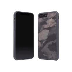 Woodcessories Case-- Eco Bumper - Stone Cover - Camo Gray - iPhone 8 Plus / 7 Plus - Real Stone Cover - Eco Case - Bumper - Avvenice
