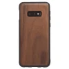 Woodcessories Case-- Eco Bumper - Walnut Cover - Black - Samsung S10e - Wooden Cover - Eco Case - Bumper Collection - Avvenice