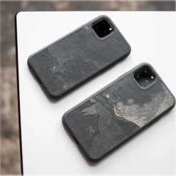 Woodcessories Case-- Eco Bumper - Stone Cover - Canyon Red - iPhone 11 Pro Max - Real Stone Cover - Eco Case - Bumper Collection - Avvenice