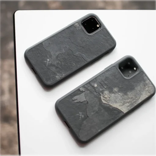 Woodcessories Case-- Eco Bumper - Stone Cover - Canyon Red - iPhone 11 Pro Max - Real Stone Cover - Eco Case - Bumper Collection - Avvenice
