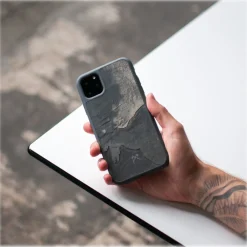 Woodcessories Case-- Eco Bumper - Stone Cover - Canyon Red - iPhone 11 Pro Max - Real Stone Cover - Eco Case - Bumper Collection - Avvenice