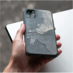Woodcessories Case-- Eco Bumper - Stone Cover - Canyon Red - iPhone 11 Pro Max - Real Stone Cover - Eco Case - Bumper Collection - Avvenice