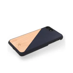 Woodcessories Case-- Eco Split - Maple Cover - Navy - iPhone 6 / 6 s - Wooden Cover - Eco Case - Split Collection - Avvenice