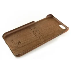 Woodcessories Case-- Walnut / Cevlar Cover - iPhone 6 Plus / 6 s Plus - Wooden Cover - Eco Case - Cevlar Collection - Avvenice