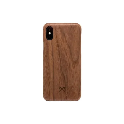 Woodcessories Case-- Walnut / Cevlar Cover - iPhone XR - Wooden Cover - Eco Case - Ultra Slim - Cevlar Collection - Avvenice