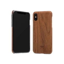 Woodcessories Case-- Walnut / Cevlar Cover - iPhone XR - Wooden Cover - Eco Case - Ultra Slim - Cevlar Collection - Avvenice