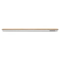 Woodcessories Skin-- Walnut / Leather / Transclucent Hardcover - iPad Pro 12.9 (2015) - Flip Case - Eco Guard Metal & Wood - Avvenice