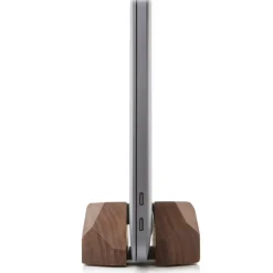 Woodcessories Desk Supplies-- Walnut / Solid Wood MacBook Arc - MacBook - Eco Rest - Wooden MacBook Support - Avvenice