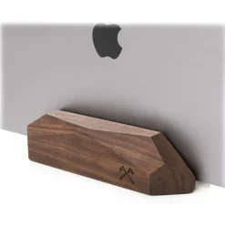 Woodcessories Desk Supplies-- Walnut / Solid Wood MacBook Arc - MacBook - Eco Rest - Wooden MacBook Support - Avvenice