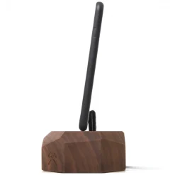 Woodcessories Desk Supplies-- Walnut / Wooden iPhone 6, 7, 8, X Dock - iPhone Dock - Eco Dock - Wooden iPhone Support - Avvenice