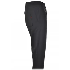 Woolrich Trousers-- Fleece Sweatpants - Blue - Luxury Exclusive Collection - Avvenice