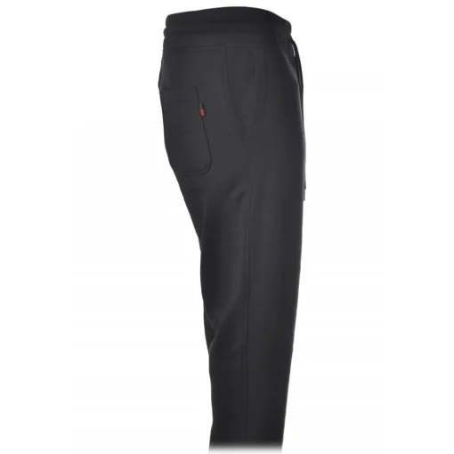 Woolrich Trousers-- Fleece Sweatpants - Blue - Luxury Exclusive Collection - Avvenice