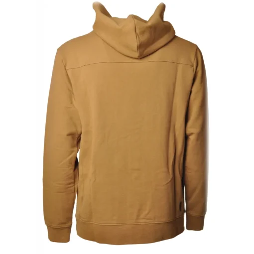 Woolrich Sweatshirts-- Hooded Sweatshirt with Logo - Beige - Luxury Exclusive Collection - Avvenice