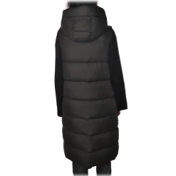 Woolrich Jackets-- Long Vest Model Down Jacket - Black - Jacket - Luxury Exclusive Collection - Avvenice