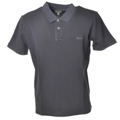 Woolrich T-shirt-- Polo Shirt With Logo - Blue - T-Shirt - Luxury Exclusive Collection - Avvenice