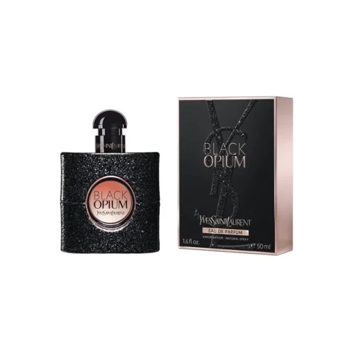Yves Saint Laurent Beauty Fragrances-Yves Saint Laurent - Black Opium Eau De Parfum - An Addictive Black Coffee, White Florals and Vanilla - Luxury - 50 ml - Avvenice