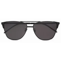 Yves Saint Laurent Eyewear Sunglasses & Eyewear-Yves Saint Laurent - Classic SL 280 Sunglasses - Double Bridge - Black - Saint Laurent Eyewear - Avvenice