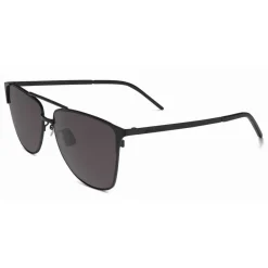 Yves Saint Laurent Eyewear Sunglasses & Eyewear-Yves Saint Laurent - Classic SL 280 Sunglasses - Double Bridge - Black - Saint Laurent Eyewear - Avvenice