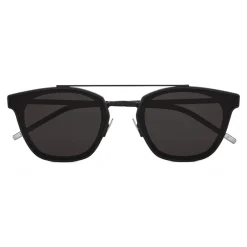Yves Saint Laurent Eyewear Sunglasses & Eyewear-Yves Saint Laurent - Classic SL 28 Metal Sunglasses with Rounded Square Frame - Black Matt - Saint Laurent Eyewear - Avvenice
