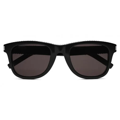 Yves Saint Laurent Eyewear Sunglasses & Eyewear-Yves Saint Laurent - Classic SL 51 Studs Square Wellington Frame Sunglasses - Black - Saint Laurent Eyewear - Avvenice