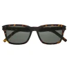 Yves Saint Laurent Eyewear Sunglasses & Eyewear-Yves Saint Laurent - Classic SL 258 Sunglasses with Rectangular Frame and Nylon Lenses - Light Havana - Saint Laurent Eyewear - Avvenice