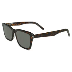 Yves Saint Laurent Eyewear Sunglasses & Eyewear-Yves Saint Laurent - Classic SL 258 Sunglasses with Rectangular Frame and Nylon Lenses - Light Havana - Saint Laurent Eyewear - Avvenice