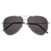 Yves Saint Laurent Eyewear Sunglasses & Eyewear-Yves Saint Laurent - Classic SL 294 Aviator Sunglasses with Double Metal Bridge - Silver - Saint Laurent Eyewear - Avvenice