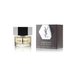 Yves Saint Laurent Beauty Fragrances-Yves Saint Laurent - L’Homme Eau De Toilette Spray - Woody Elegance, Masculine Notes and an Ambery Signature - Luxury - 40 ml - Avvenice
