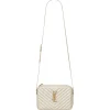 Yves Saint Laurent Bags-- Lou Camera Bag in Quilted Leather - Creme Soft - Saint Laurent Exclusive Collection - Avvenice