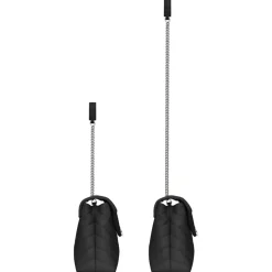 Yves Saint Laurent Bags-- Loulou Small in Quilted Leather - Black - Saint Laurent Exclusive Collection - Avvenice
