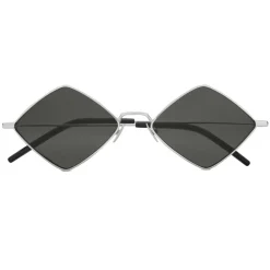 Yves Saint Laurent Eyewear Sunglasses & Eyewear-Yves Saint Laurent - New Wave SL 302 Diamond Sunglasses - Silver - Saint Laurent Eyewear - Avvenice