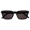 Yves Saint Laurent Eyewear Sunglasses & Eyewear-Yves Saint Laurent - New Wave SL 283/F Sunglasses with Rectangular Frame - Black - Saint Laurent Eyewear - Avvenice