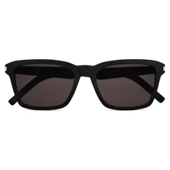 Yves Saint Laurent Eyewear Sunglasses & Eyewear-Yves Saint Laurent - New Wave SL 283/F Sunglasses with Rectangular Frame - Black - Saint Laurent Eyewear - Avvenice