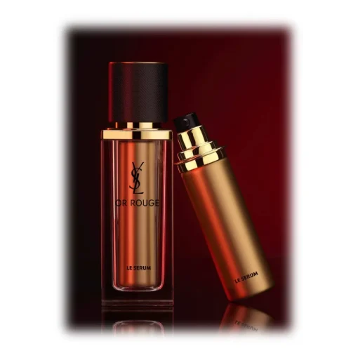 Yves Saint Laurent Beauty Natural Cosmetics-Yves Saint Laurent - Or Rouge Anti-Aging Serum - Refill - Powerful Anti-Aging - Skin Resurfacing Serum - Luxury - Avvenice