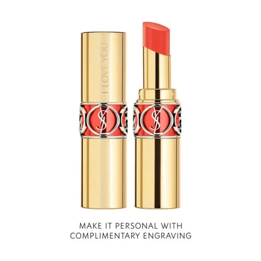 Yves Saint Laurent Beauty Make Up-Yves Saint Laurent - Rouge Volupté Shine Lipstick Balm - Lipstick - Luminous Shine - Lips - Luxury - Avvenice