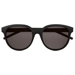 Yves Saint Laurent Eyewear Sunglasses & Eyewear-Yves Saint Laurent - Round SL 317 Sunglasses - Signature Black - Saint Laurent Eyewear - Avvenice