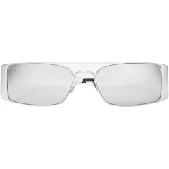 Yves Saint Laurent Eyewear Sunglasses & Eyewear-Yves Saint Laurent - SL 366 Lenny Sunglasses - Oxidized Silver - Sunglasses - Saint Laurent Eyewear - Avvenice