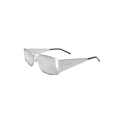 Yves Saint Laurent Eyewear Sunglasses & Eyewear-Yves Saint Laurent - SL 366 Lenny Sunglasses - Oxidized Silver - Sunglasses - Saint Laurent Eyewear - Avvenice