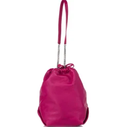 Yves Saint Laurent Vintage Vintage Bags-- Teddy Leather Bucket Bag - Pink - Leather Handbag - Luxury High Quality - Avvenice