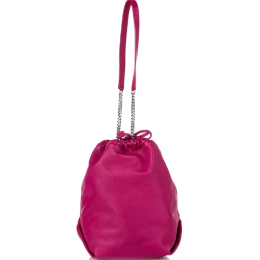 Yves Saint Laurent Vintage Vintage Bags-- Teddy Leather Bucket Bag - Pink - Leather Handbag - Luxury High Quality - Avvenice