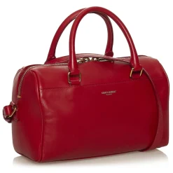 Yves Saint Laurent Vintage Vintage Bags-- Classic Baby Duffle Bag - Red - Leather Handbag - Luxury High Quality - Avvenice