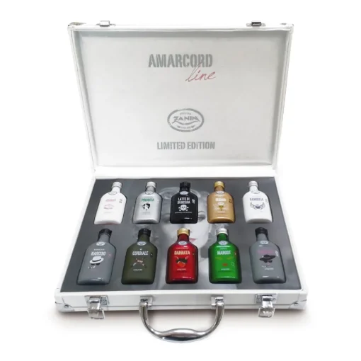 Distilleria Zanin 1895 Spirits-Zanin 1895 - Amarcord - Pack 10 Senses Box - Cordiale - Liqueur - Spirit of Excellence - Avvenice